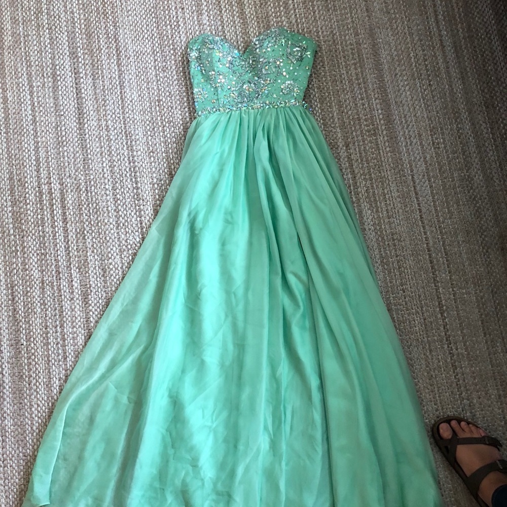 Mint Prom Dress - Open to Offers!